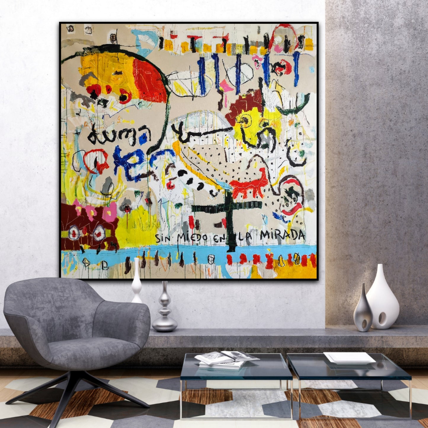 Sin miedo en la mirada