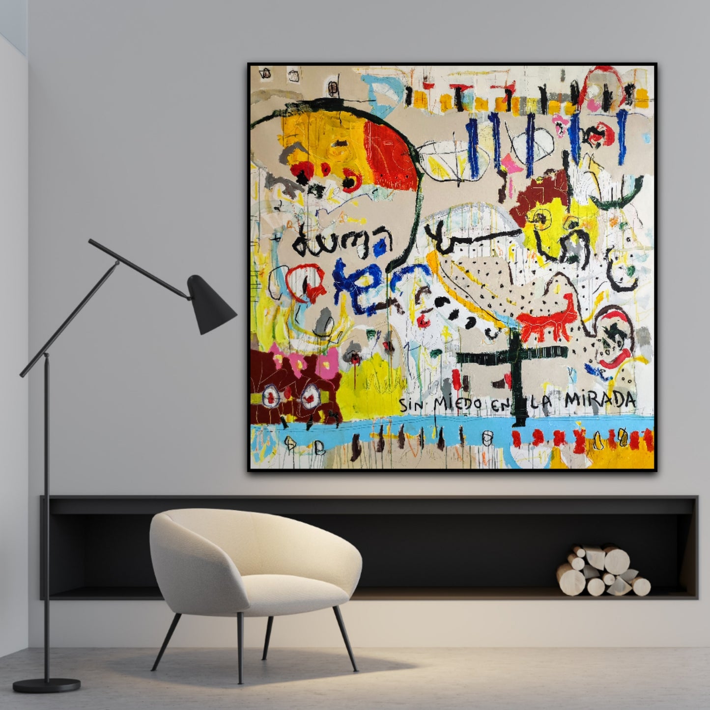 Sin miedo en la mirada