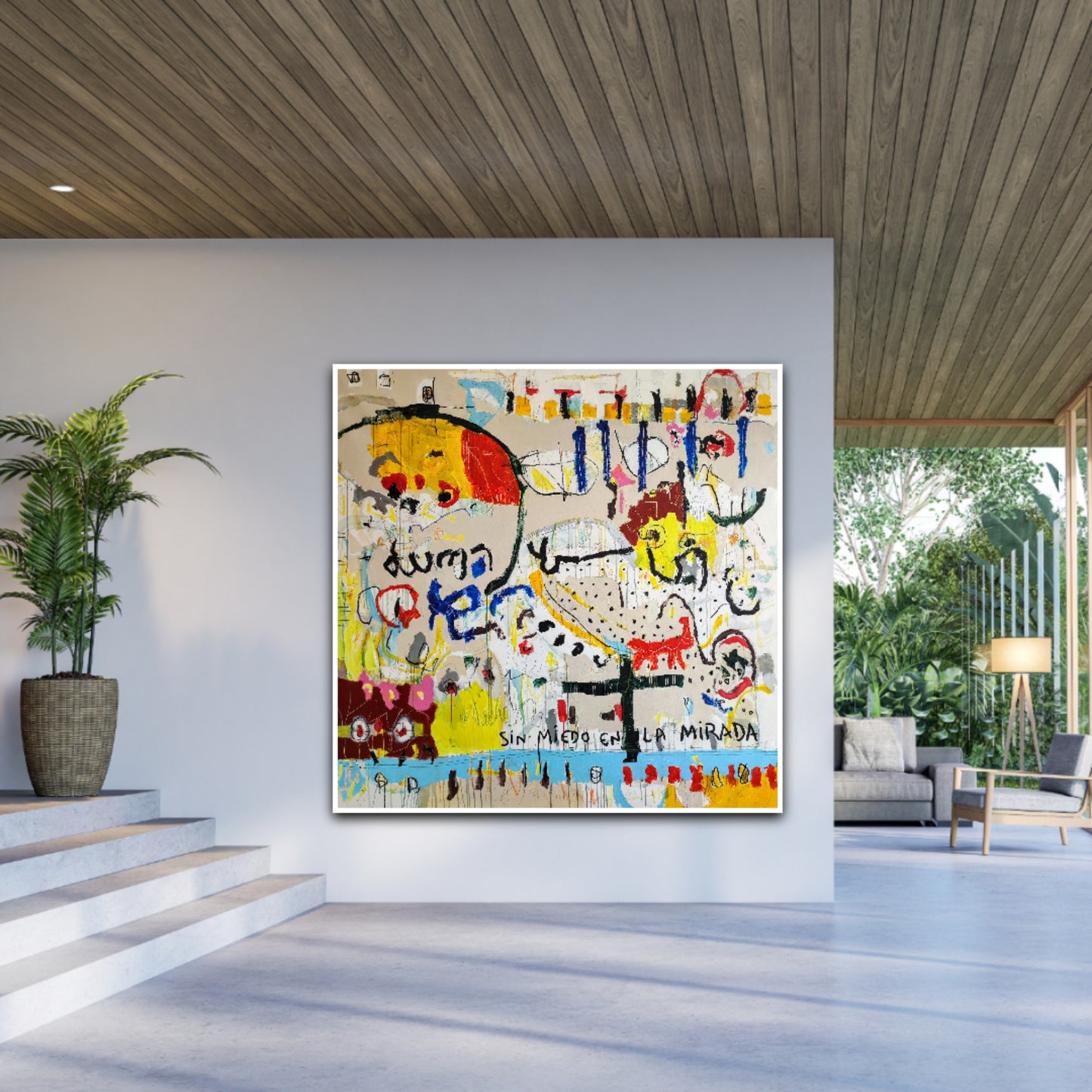 Sin miedo en la mirada