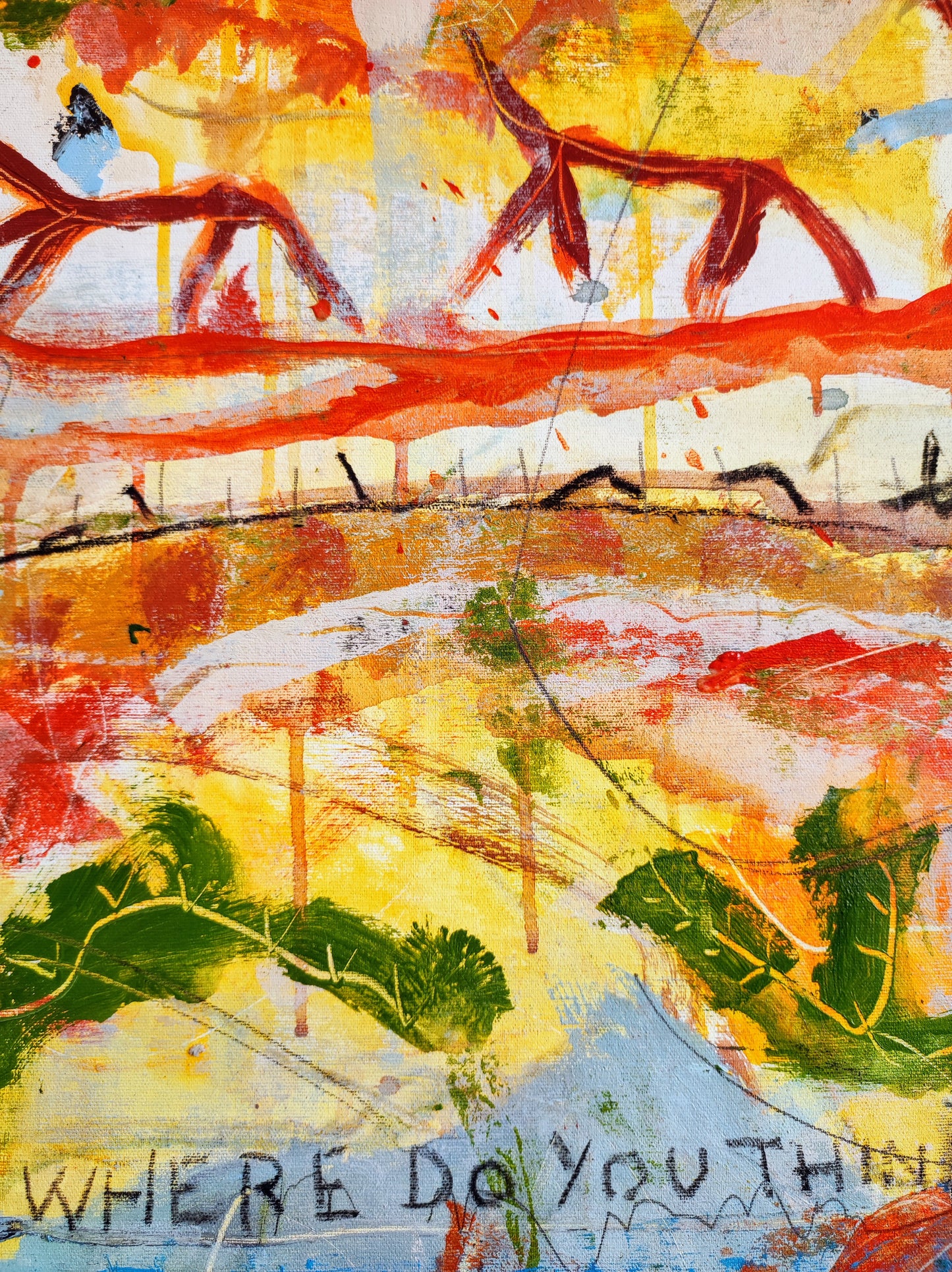 Where do you think you're going?