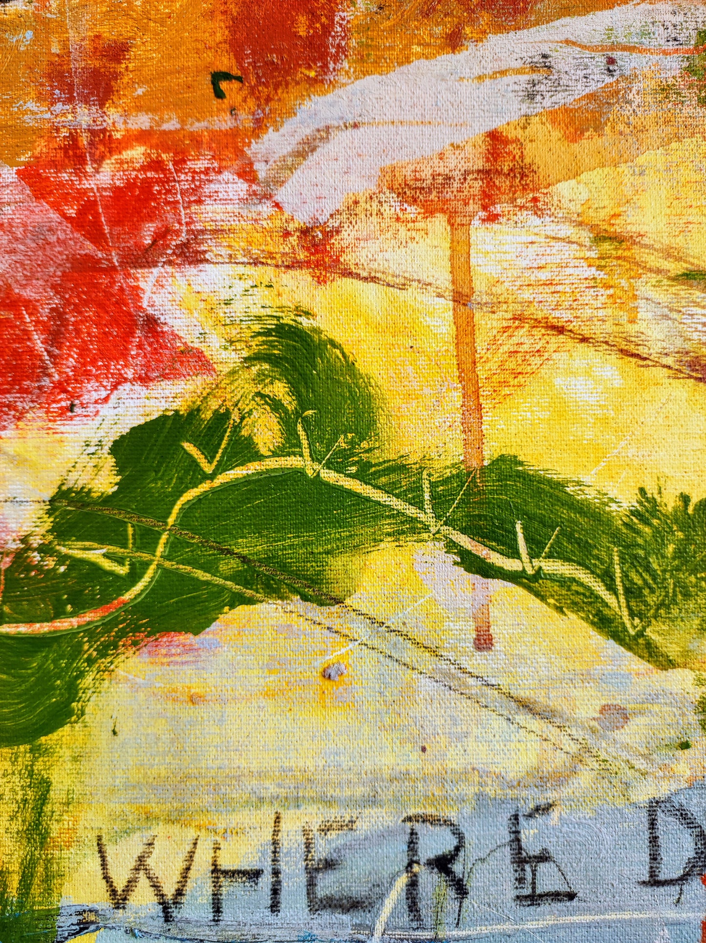 Where do you think you're going?