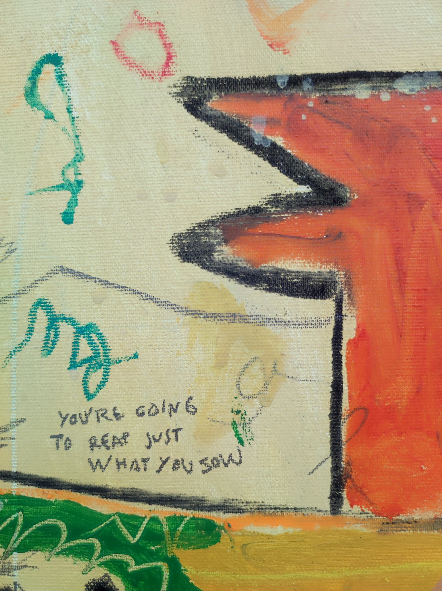 You reap just what you sow