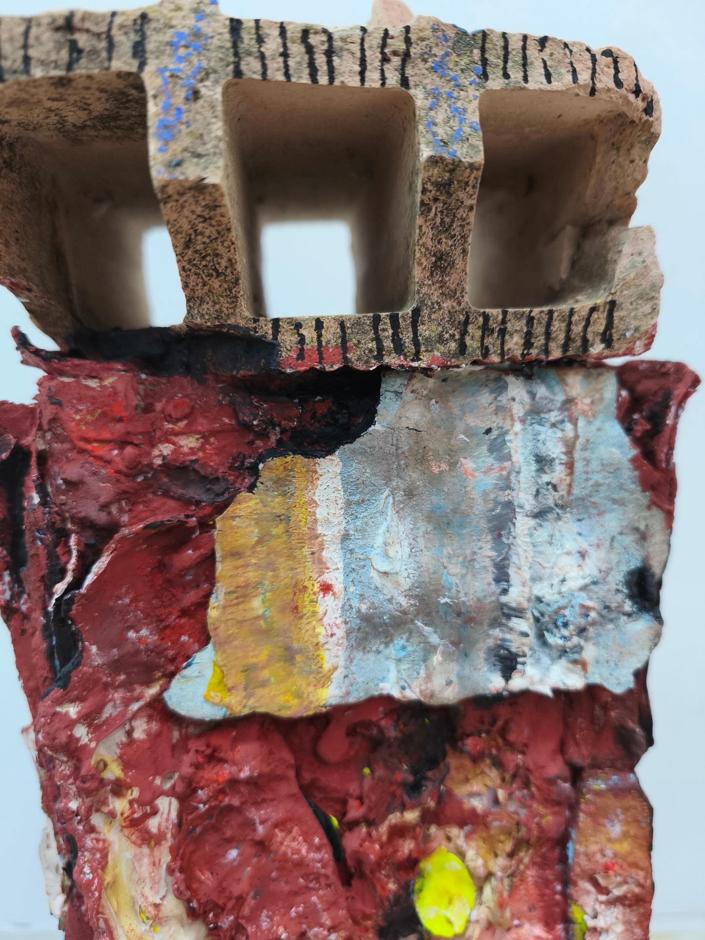 La piel cuarteada - escultura