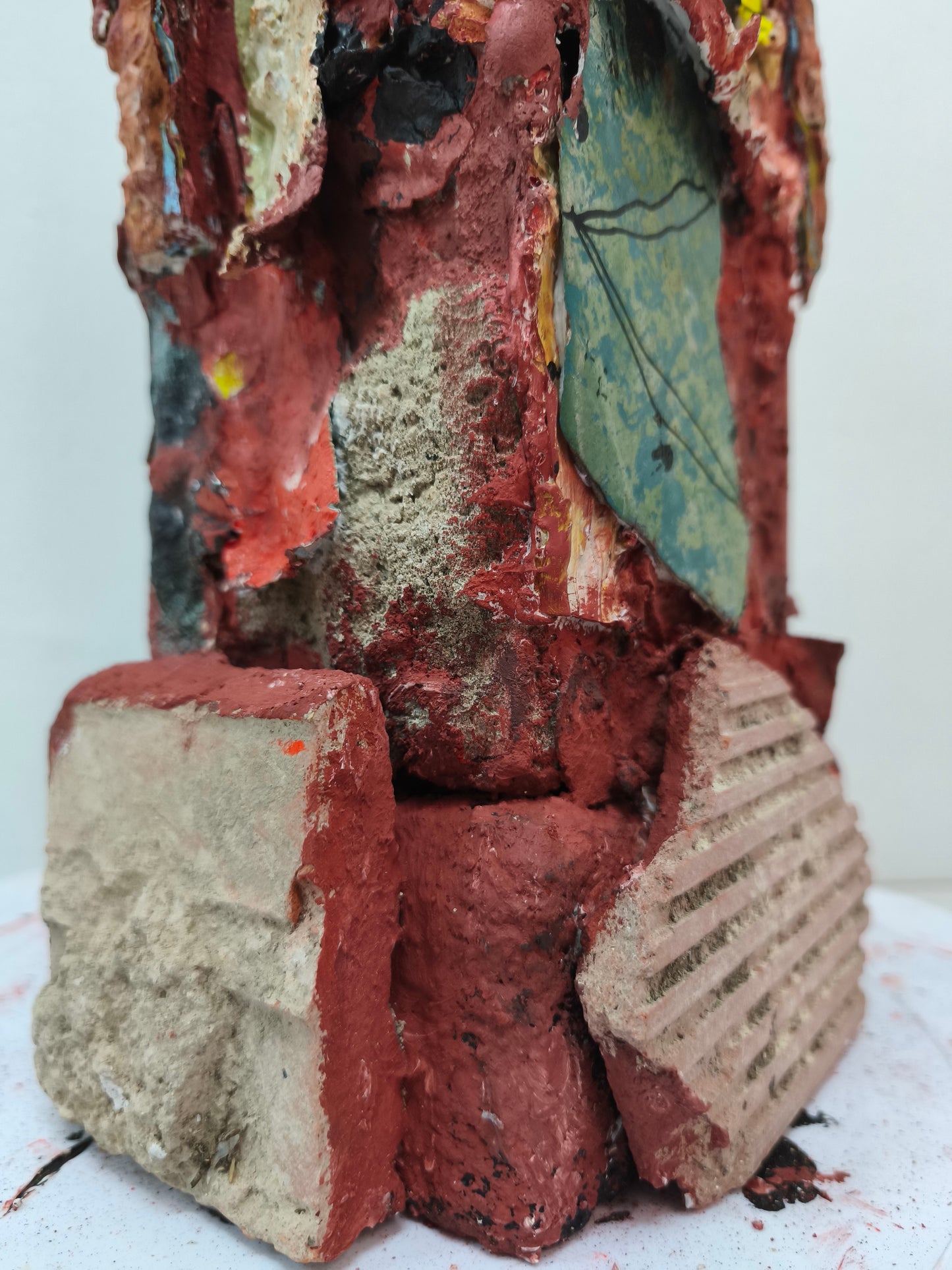La piel cuarteada - escultura