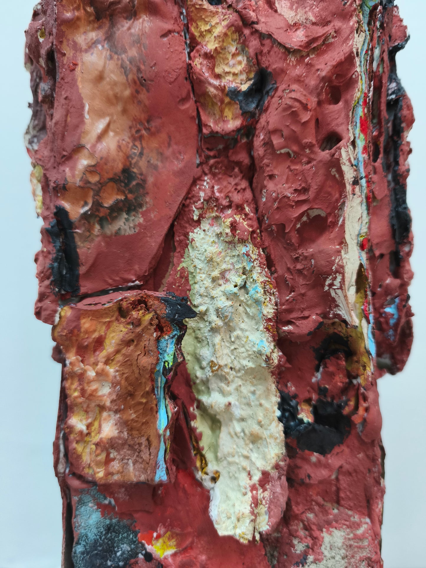 La piel cuarteada - escultura