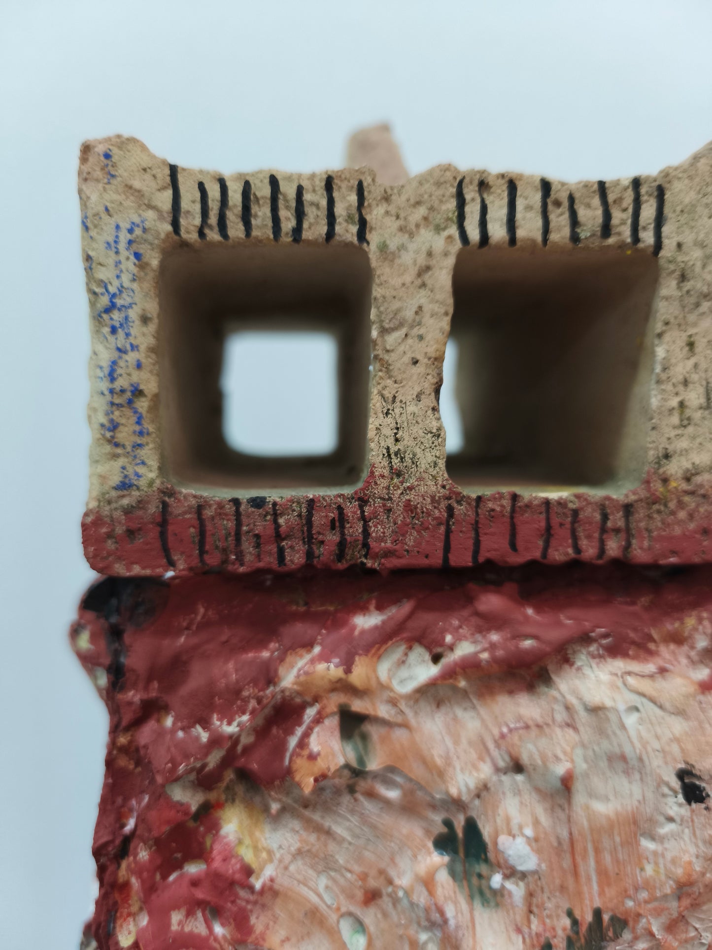 La piel cuarteada - escultura