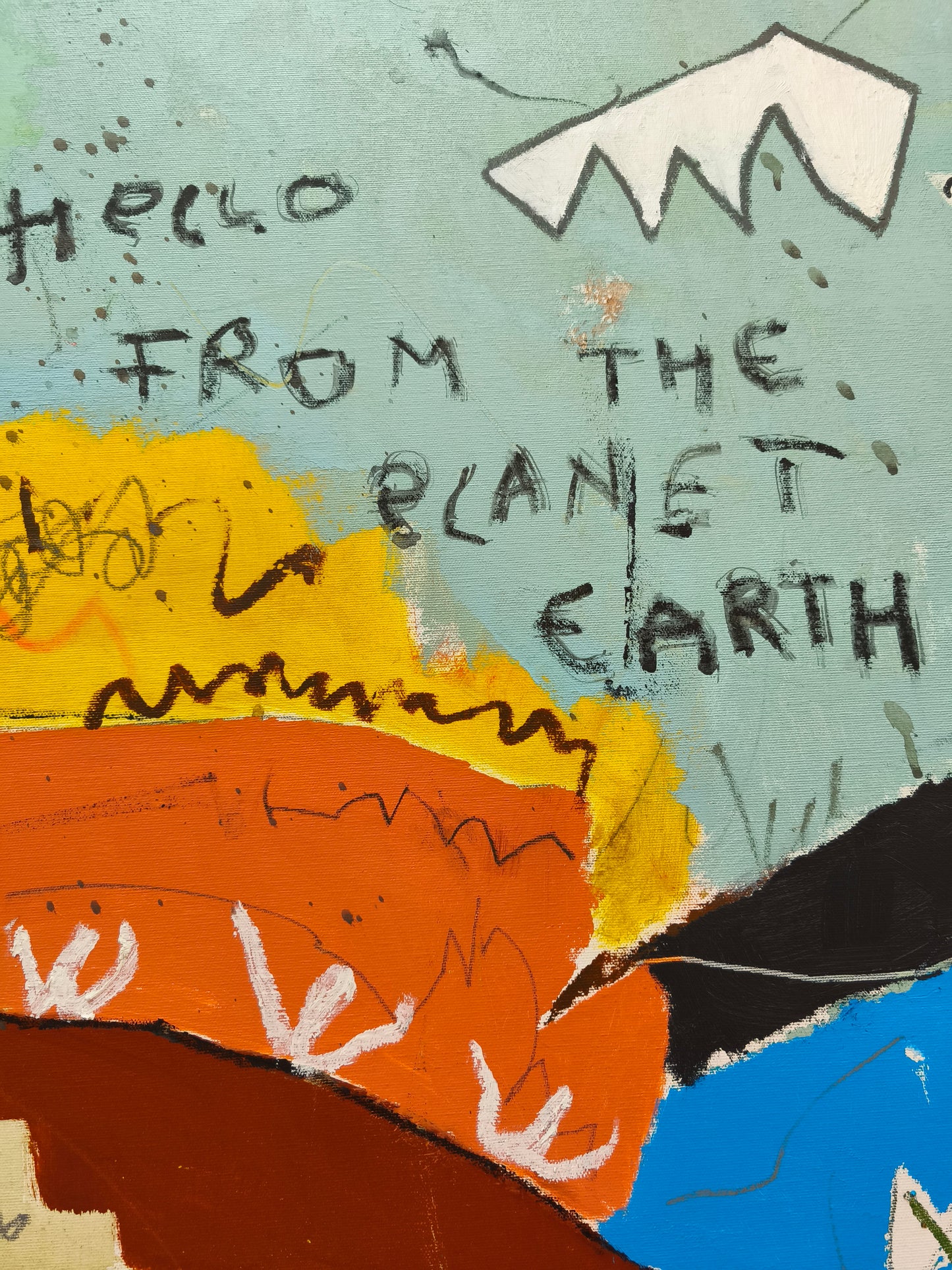 Hello from the planet earth