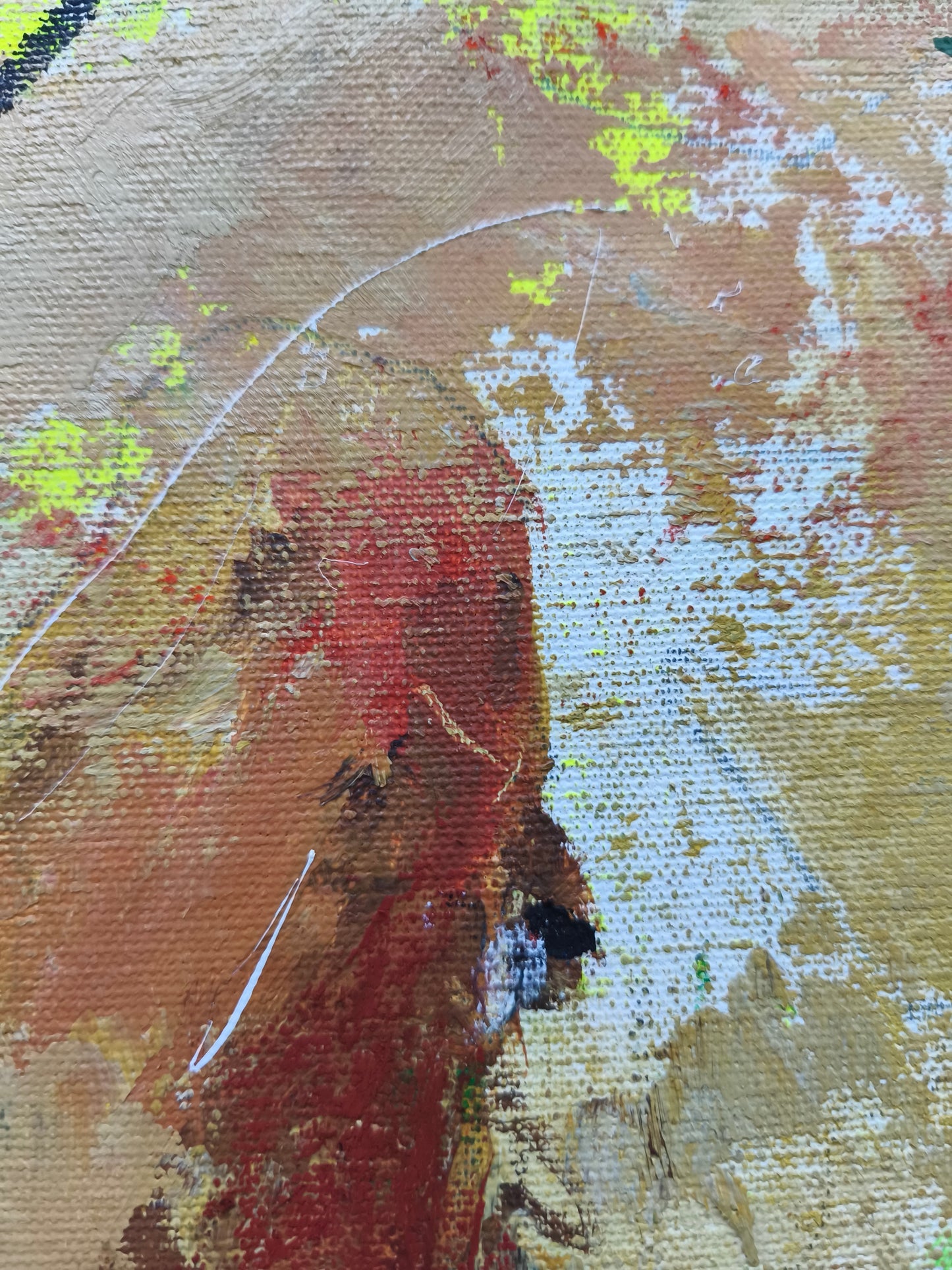 The dog with the red ears