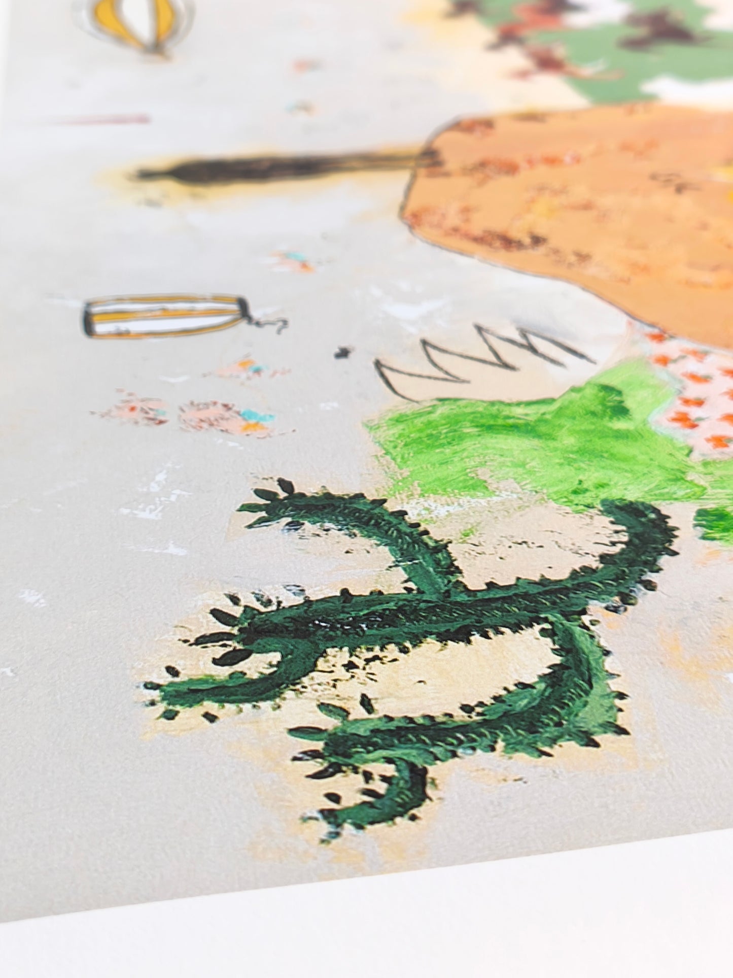 Half a world away I Limite Edition Print