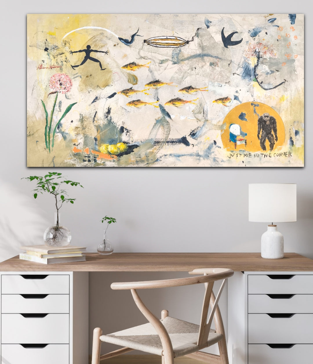 Just me in the corner