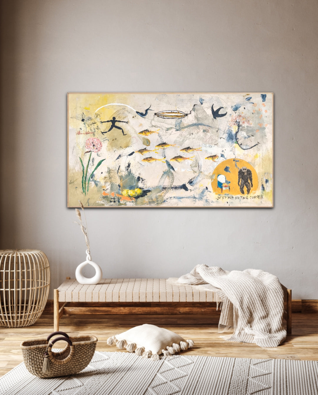 Just me in the corner