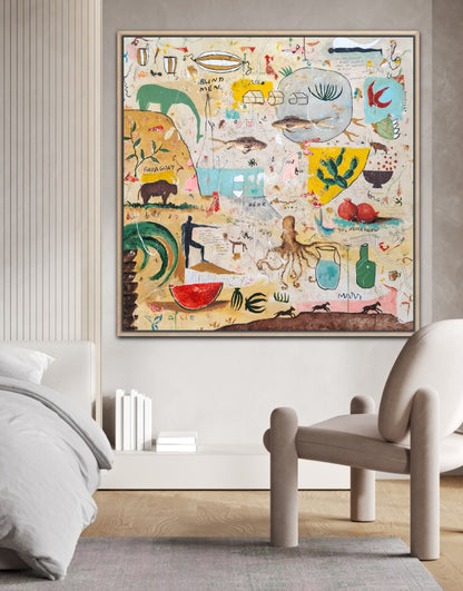 Walking down the track I Limited Edition Print