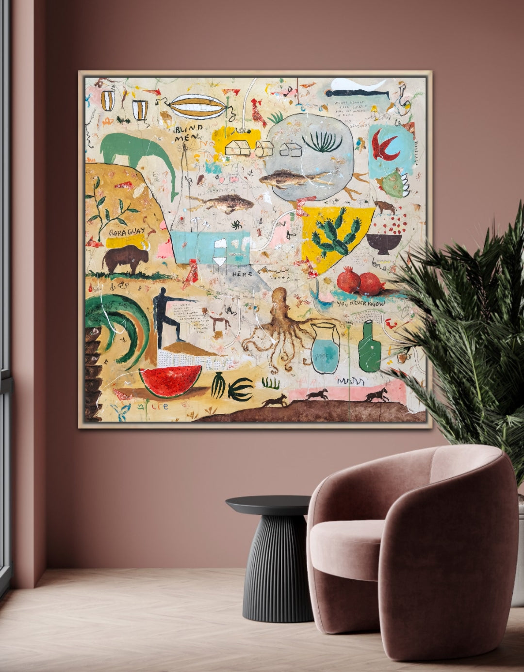 Walking down the track