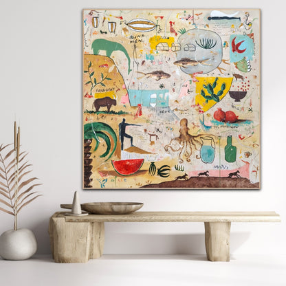 Walking down the track