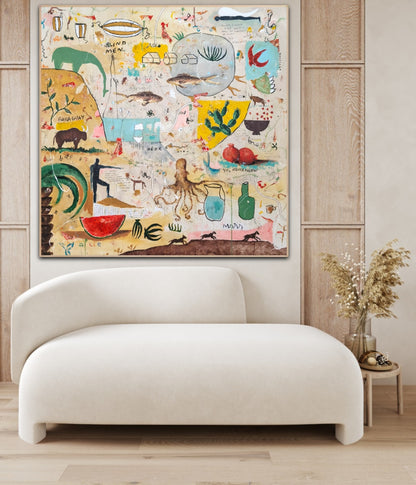 Walking down the track