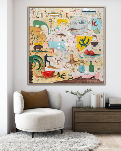 Walking down the track