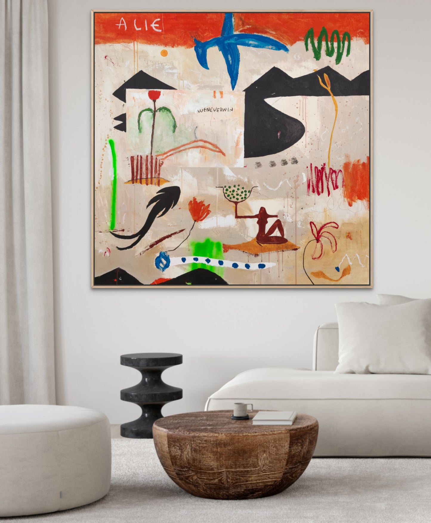 Bird, shark & mountains