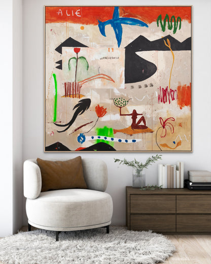 Bird, shark & mountains