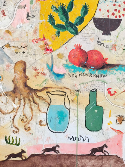 Walking down the track