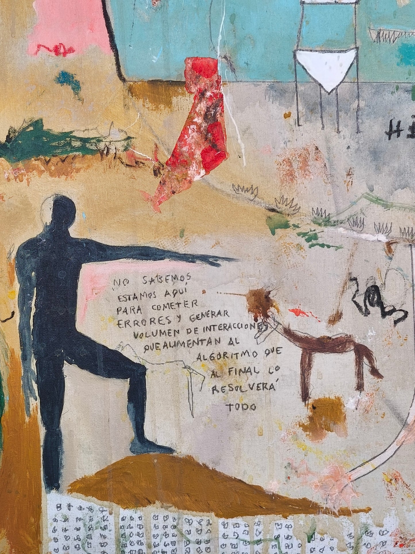 Walking down the track