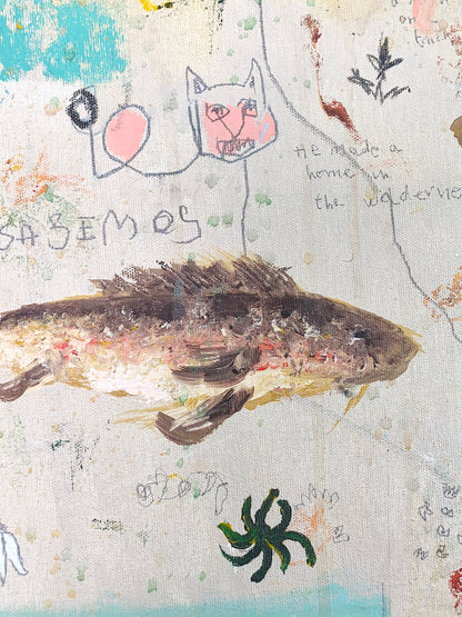 Walking down the track