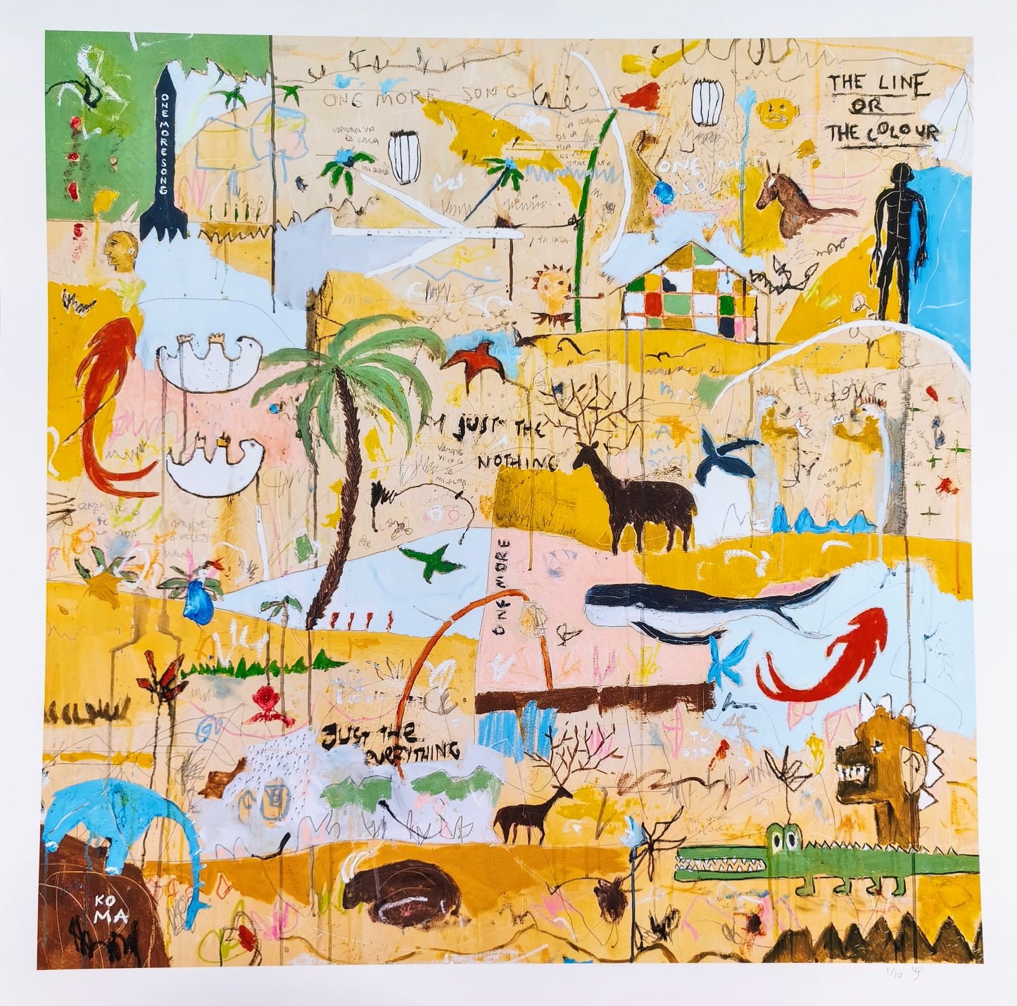 One more song I Limited Edition Print