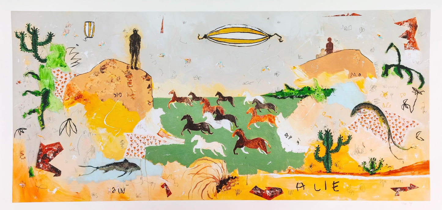 Half a world away I Limite Edition Print