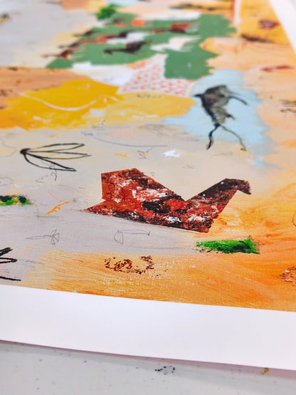 Half a world away I Limite Edition Print