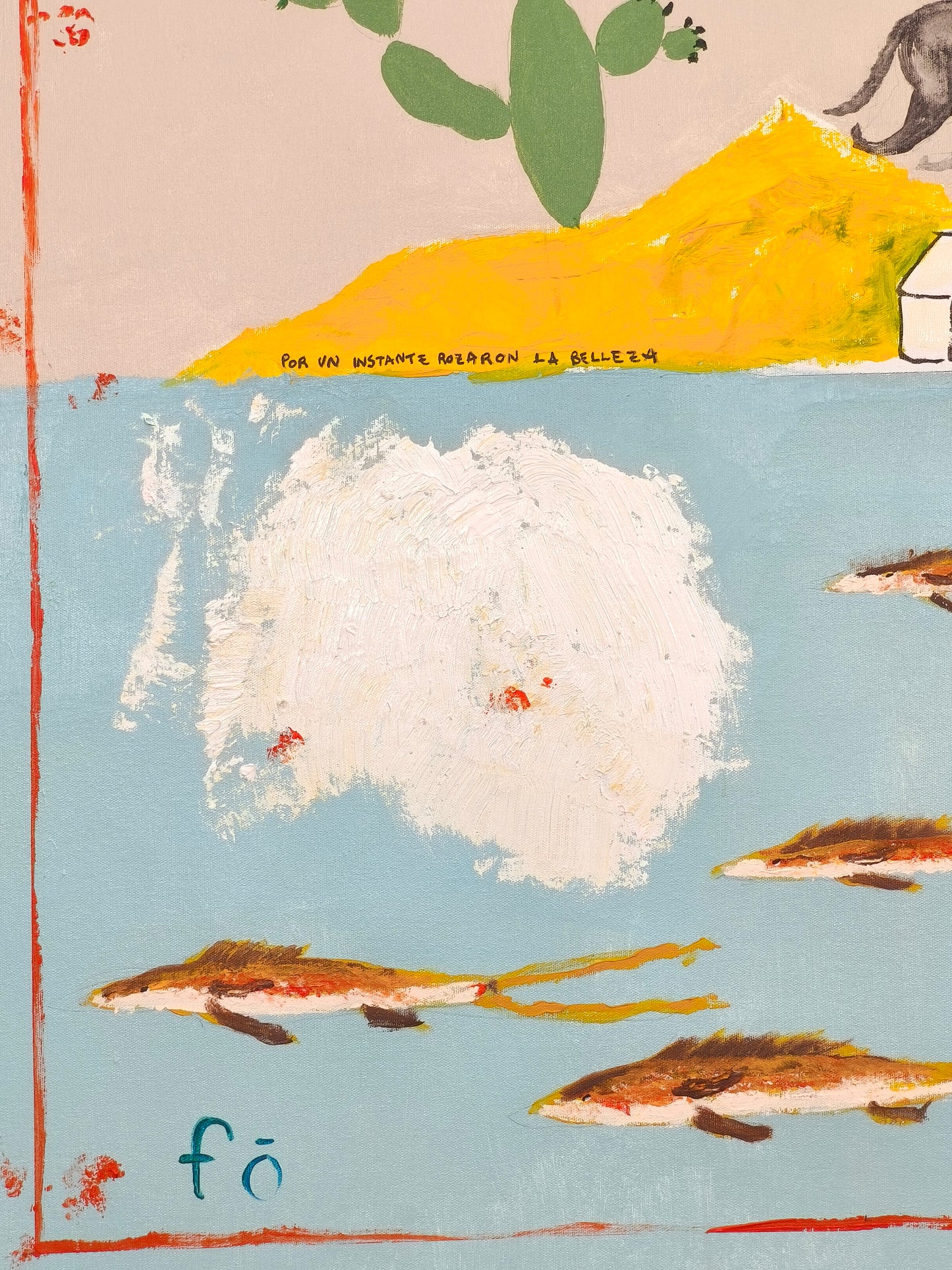 Por un instante rozaron la belleza