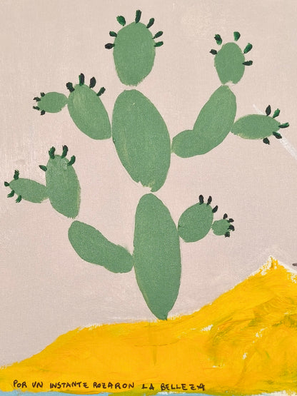 Por un instante rozaron la belleza