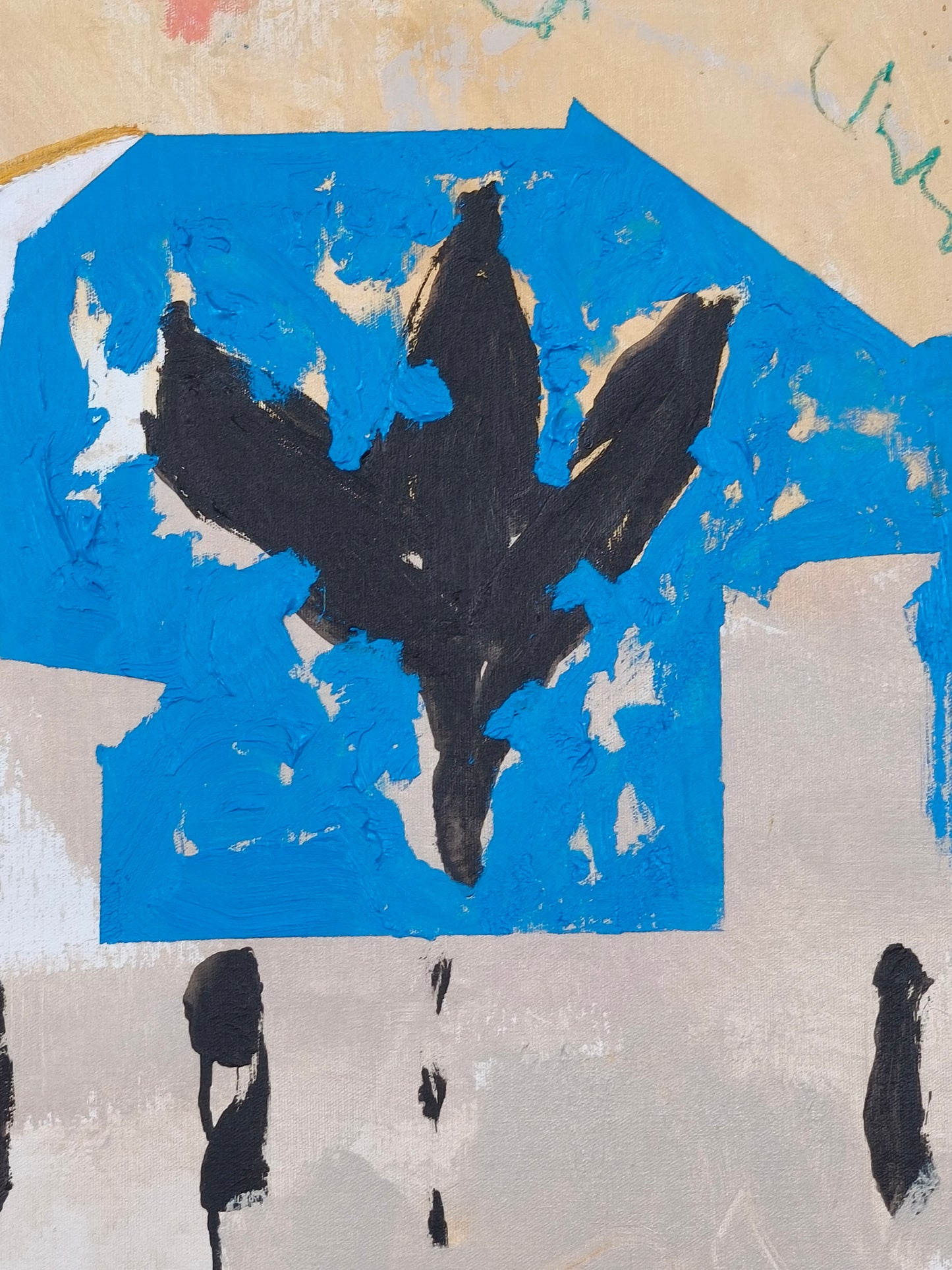 Bird, flower & plane