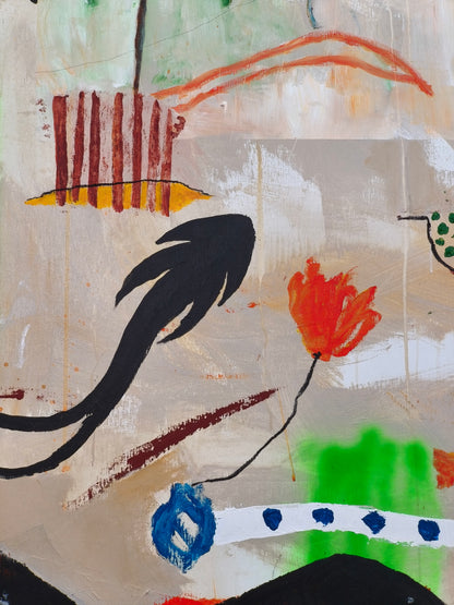 Bird, shark & mountains